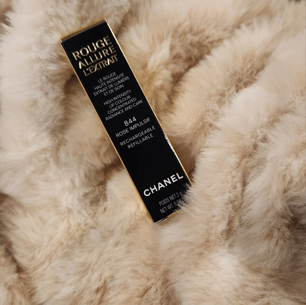 CHANEL- ROUGE ALLURE L’EXTRAIT-High-Intensity Lip Color- 844 Rose Impulse - Picture 5 of 5